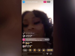 Blac Chynas Ex Pornstar Mom Tokyo Toni On IG Live AV PORN