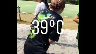 みんなで水風船