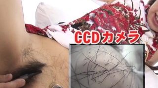 Subtitled bottomless Japanese pubic hair shaving in HD