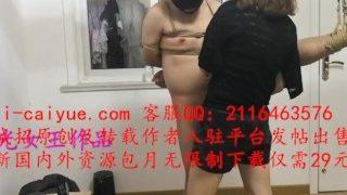 Chinese mistress ballbusting extreme kicking cock foot slave 逆光女王暴力踢打虐下体恋足