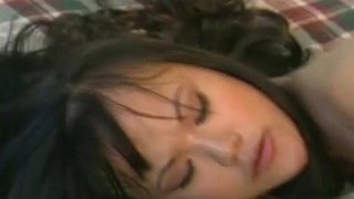 Hot asian babe gets fucked doggy part4