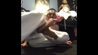 My stinky karate feet!