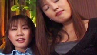 Two hairy Japanese lesbians licking each part6