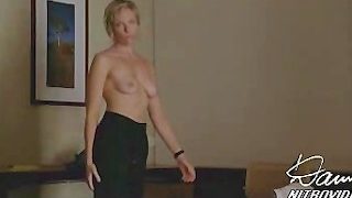 AMWF Toni Collette interracial with Asian guy