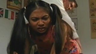 Asain cum slurper gets double penetrated part2