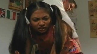 Asain cum slurper gets double penetrated part3