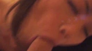 Beautiful asian girl sucking and fucking part2