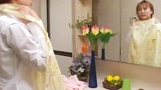 Busty asian babe under shower voyoour part1