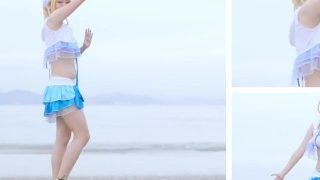 【3】アニメのコスプレ水着で踊ってみた