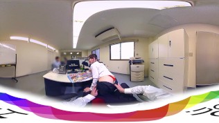 HoliVR 360VR _ JAV VR : Japanese Office Power Harassment