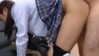 Japanese School Director fuck Gir