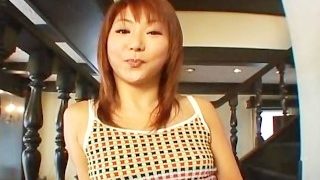 Sexy japanese redhead masturbating video part5