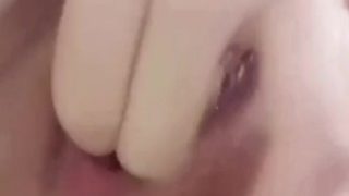 セフレJKに送らせたオナニー動画