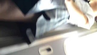 JK逆さ盗撮【ラストバレ？】